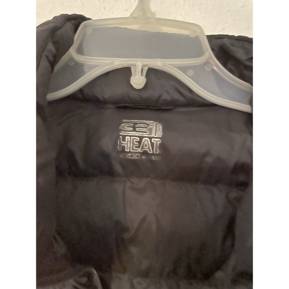 32 Degrees Heat Vest Womens XL Black Quilted Puffer Insulated Zip Pockets Warm - Picture 4 of 4